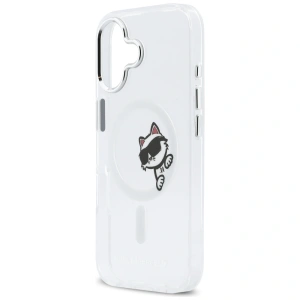 Etui Karl Lagerfeld IML Peekaboo MagSafe do Apple iPhone 17 transparent
