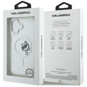 Etui Karl Lagerfeld IML Peekaboo MagSafe do Apple iPhone 17 transparent
