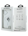 Etui Karl Lagerfeld IML Peekaboo MagSafe do Apple iPhone 17 transparent