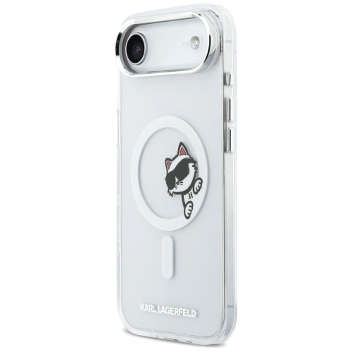 Etui Karl Lagerfeld IML Peekaboo MagSafe do Apple iPhone Air transparent