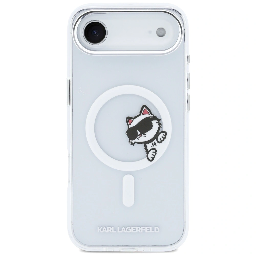 Etui Karl Lagerfeld IML Peekaboo MagSafe do Apple iPhone Air transparent