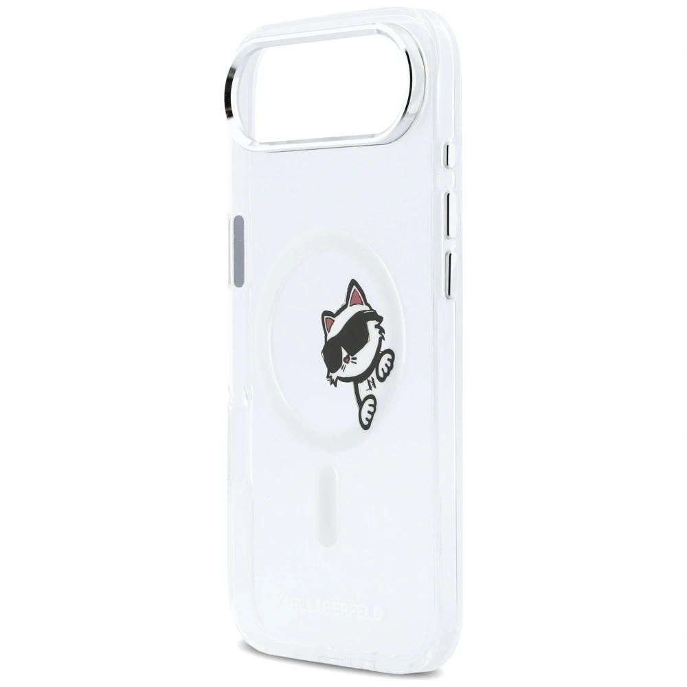 Etui Karl Lagerfeld IML Peekaboo MagSafe do Apple iPhone Air transparent