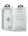Etui Karl Lagerfeld IML Peekaboo MagSafe do Apple iPhone Air transparent