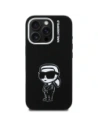 Etui Karl Lagerfeld Silicone Karl Sketch MagSafe do Apple iPhone 16 Pro Max czarny