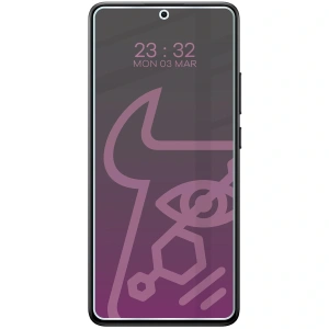 Prywatyzujące szkło hybrydowe Bizon Glass Mule Shadow do Xiaomi Poco X7 Pro matowe