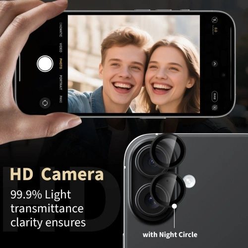 Osłona aparatu Tech Protect Camring Fit+ do Xiaomi Redmi Note 15 Pro 5G / 15 Pro+ Plus 5G Black