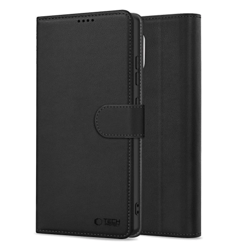 Etui z klapką Tech-Protect Wallet do Xiaomi Redmi Note 15 Pro+ Plus 5G Matte Black