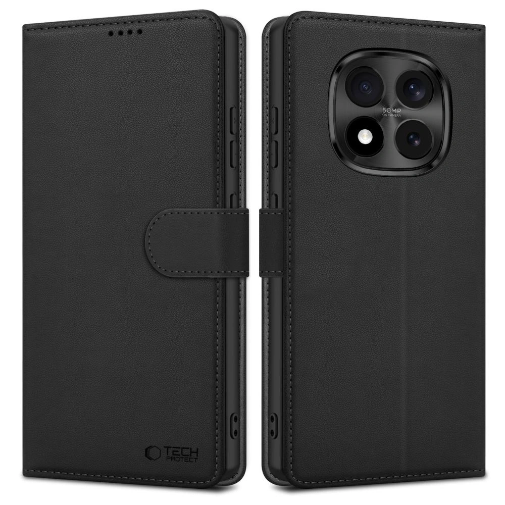 Etui z klapką Tech-Protect Wallet do Xiaomi Redmi Note 15 Pro 5G Matte Black