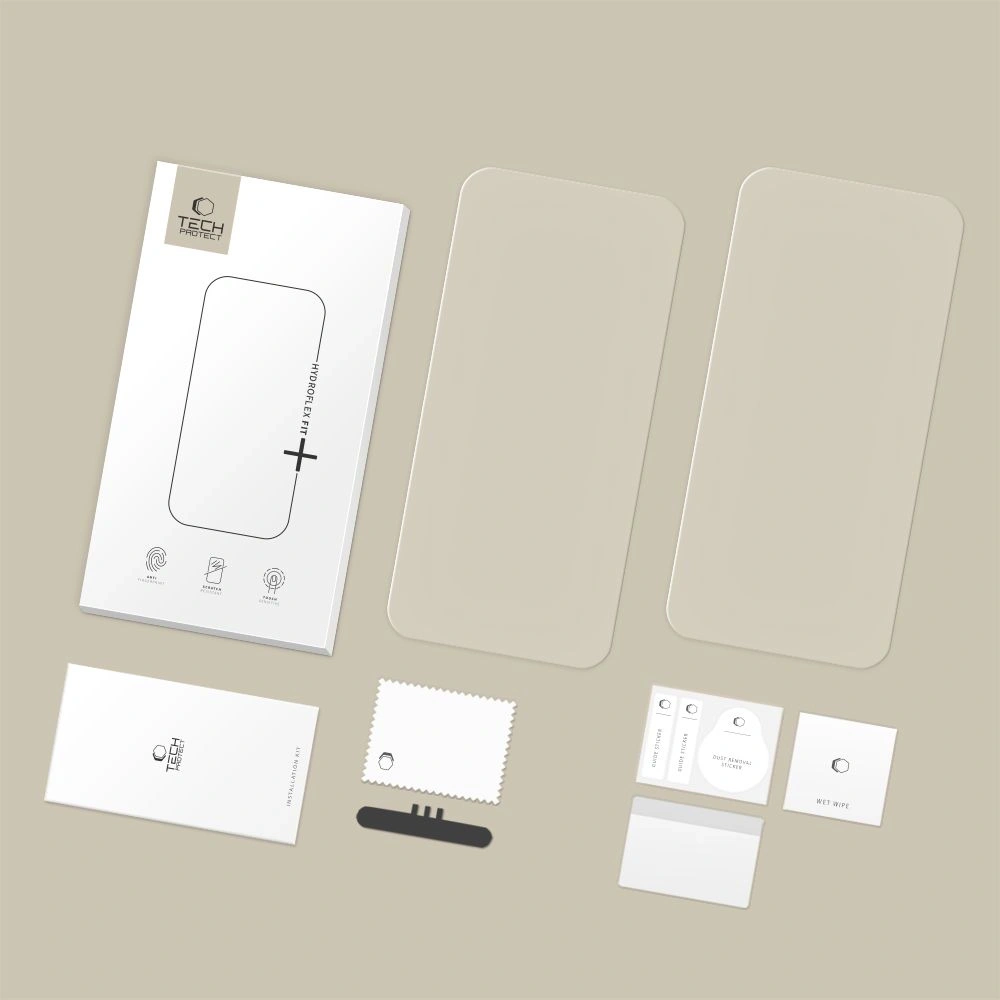 Folia hydrożelowa Tech-Protect Hydroflex Fit+ do Xiaomi Redmi Note 15 Pro+ Plus 5G Clear [2 PACK]