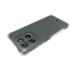 Elastyczne etui + 2x folia na ekran Bizon Case Clear Pack do Motorola Moto G57 Power / G67 Power