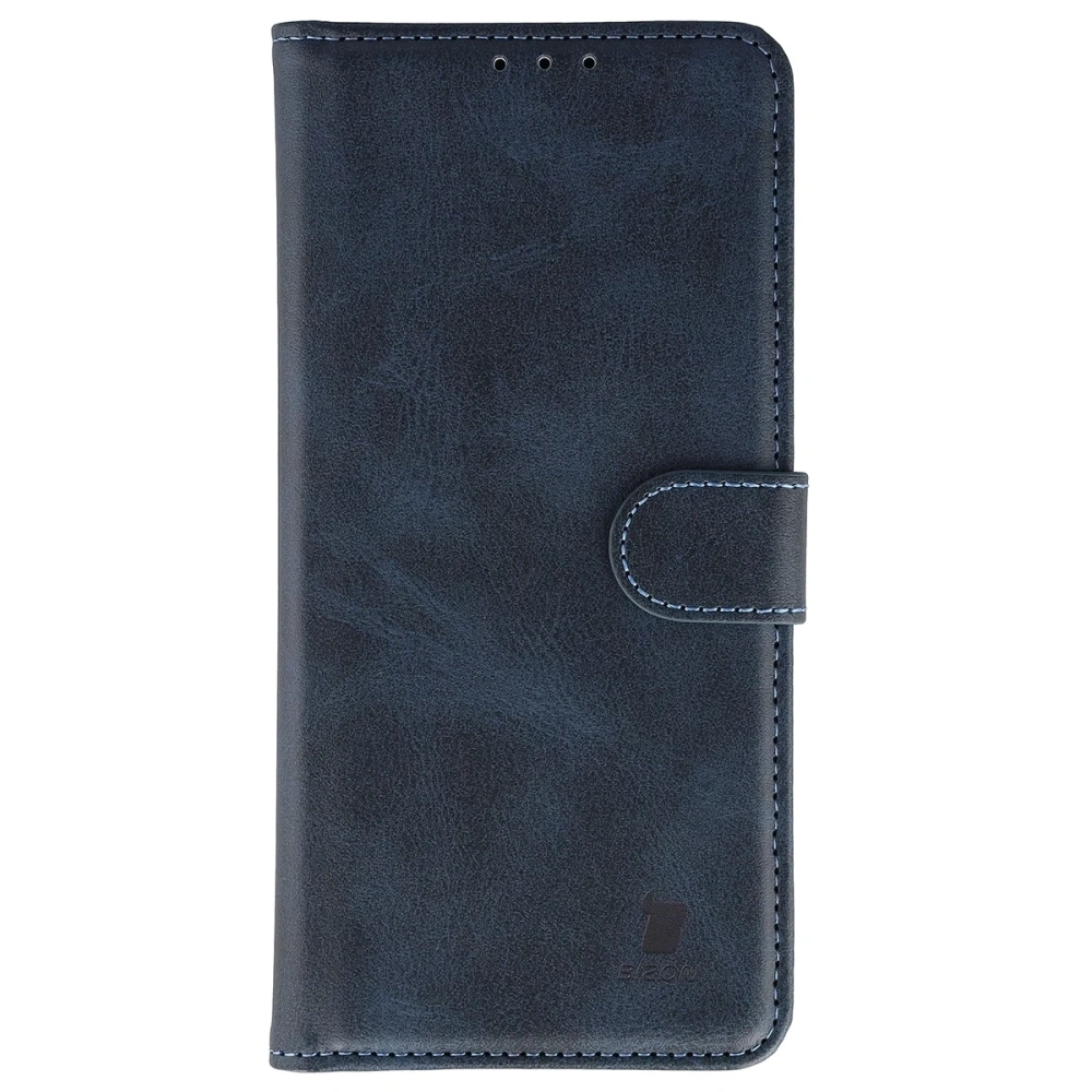 Etui z klapką Bizon Case Pocket do Motorola Edge 70 granatowe