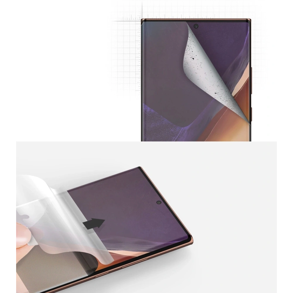 Hurtownia GSM - Hydrogelová fólie Ringke Dual Easy Wing Full Cover Samsung Galaxy Note 20 Ultra [2 PACK] - RGK1235 - {ean13} - Hurt