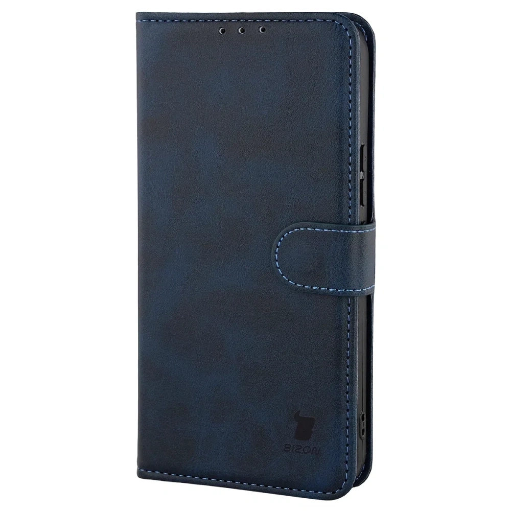 Etui z klapką Bizon Case Pocket do Xiaomi POCO F8 Ultra granatowe