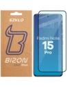 Szkło hartowane Bizon Glass Edge 2 do Xiaomi Redmi Note 15 Pro 4G czarna ramka