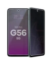 Prywatyzujące szkło hybrydowe Bizon Glass Mule Shadow do Motorola Moto G56 5G matowe