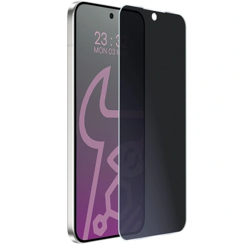 Prywatyzujące szkło hybrydowe Bizon Glass Mule Shadow do Oppo Reno 14 matowe