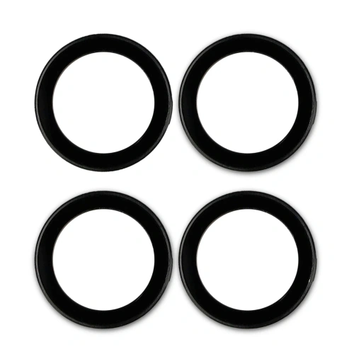 Szkło na aparat Bizon Glass Snap Lens do Xiaomi Redmi Note 15 Pro 5G / 15 Pro Plus 5G czarna ramka