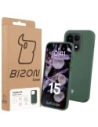Silikonowe etui Bizon Soft Case do OnePlus 15 ciemnozielone