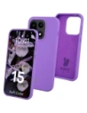 Silikonowe etui Bizon Soft Case do OnePlus 15 fioletowe