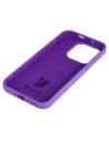 Silikonowe etui Bizon Soft Case do OnePlus 15 fioletowe