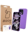 Silikonowe etui Bizon Soft Case do OnePlus 15 fioletowe