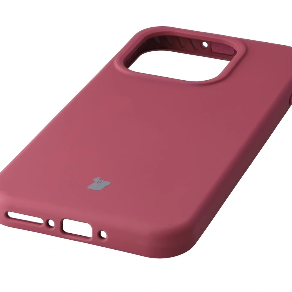 Silikonowe etui Bizon Soft Case do OnePlus 15 ciemnofioletowe