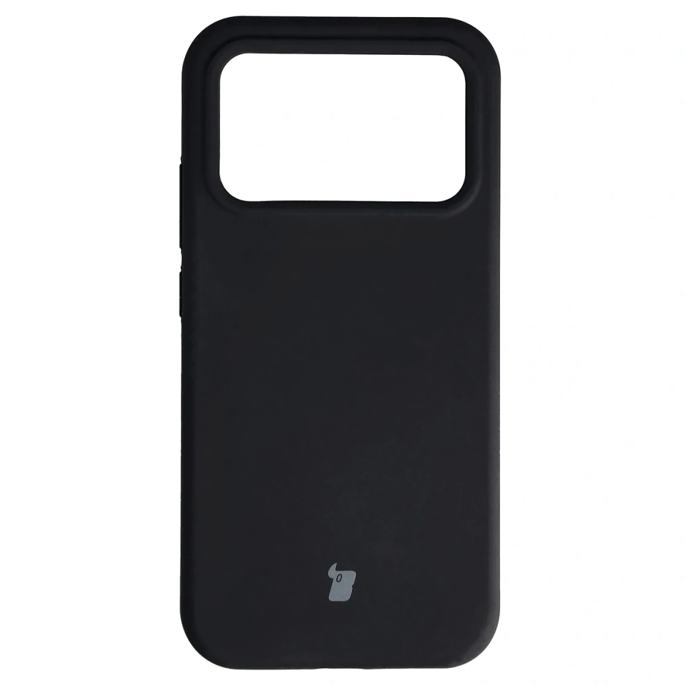 Silikonowe etui Bizon Soft Case do Xiaomi POCO F8 Pro czarne