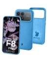 Silikonowe etui Bizon Soft Case do Xiaomi POCO F8 Pro niebieskie