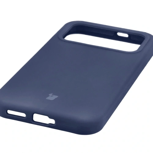 Silikonowe etui Bizon Soft Case do Xiaomi POCO F8 Pro ciemnoniebieskie