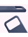 Silikonowe etui Bizon Soft Case do Xiaomi POCO F8 Pro ciemnoniebieskie