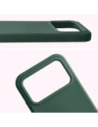 Silikonowe etui Bizon Soft Case do Xiaomi POCO F8 Pro ciemnozielone