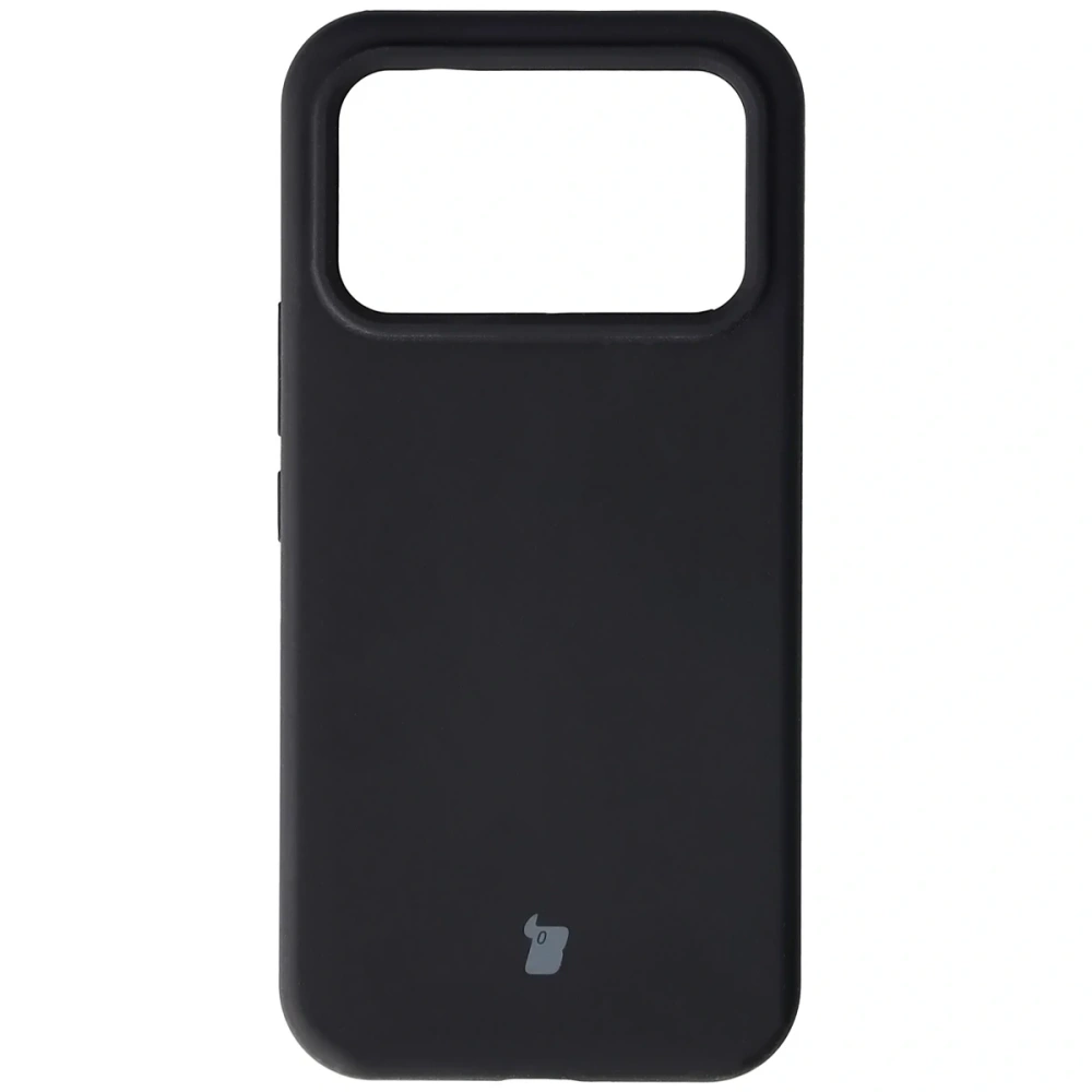 Silikonowe etui Bizon Soft Case do Xiaomi POCO F8 Ultra czarne