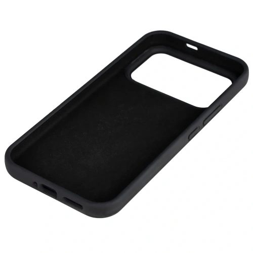 Silikonowe etui Bizon Soft Case do Xiaomi POCO F8 Ultra czarne