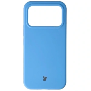 Silikonowe etui Bizon Soft Case do Xiaomi POCO F8 Ultra niebieskie