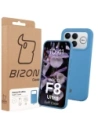 Silikonowe etui Bizon Soft Case do Xiaomi POCO F8 Ultra niebieskie