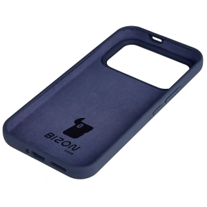 Silikonowe etui Bizon Soft Case do Xiaomi POCO F8 Ultra ciemnoniebieskie