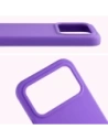 Silikonowe etui Bizon Soft Case do Xiaomi POCO F8 Ultra fioletowe