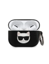 Etui Karl Lagerfeld KLACAPSILCHBK Apple AirPods Pro cover czarny/black Silicone Choupette