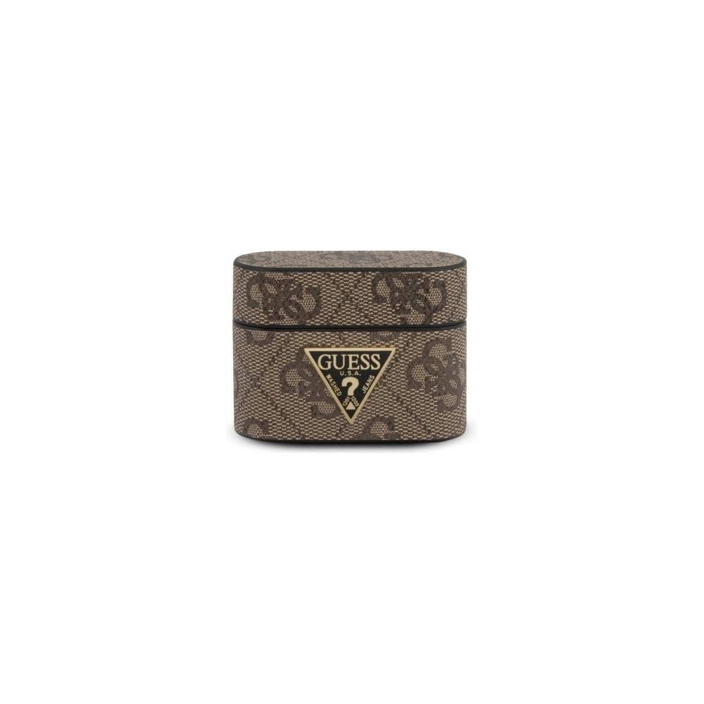 Hurtownia GSM - Etui Guess GUACAPVSATML4GB Apple AirPods Pro obal hnědý/brown 4G Collection - GUE563BR - {ean13} - Hurt