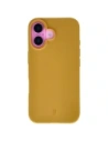 Etui z recyklingu Bizon Case ReLeaf do Apple iPhone 16 ciemnożółte
