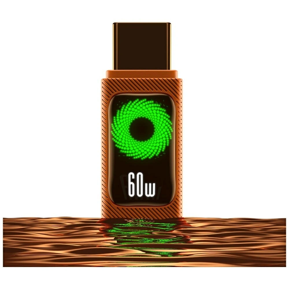 Kabel USAMS SJ773 PD 60W USB-C / USB-C 1.2m pomarańczowy