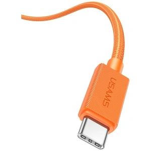 Kabel USAMS SJ774 PD 30W USB-C / Lightning 1.2m pomarańczowy
