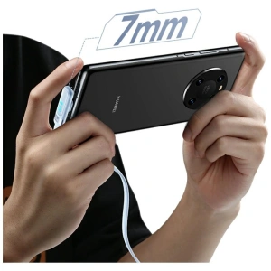 Kabel USAMS US-SJ651 66W USB-A / USB-C 1.2m biały