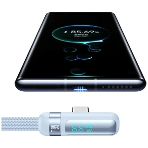 Kabel USAMS US-SJ651 66W USB-A / USB-C 1.2m fioletowy