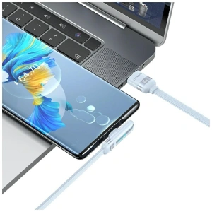 Kabel USAMS US-SJ651 66W USB-A / USB-C 1.2m niebieski