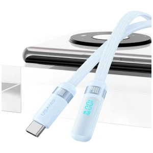 Kabel USAMS US-SJ653 PD 100W USB-C / USB-C 1.2m biały