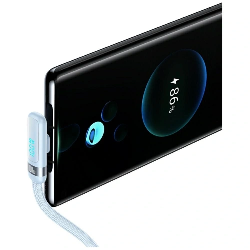 Kabel USAMS US-SJ653 PD 100W USB-C / USB-C 1.2m biały