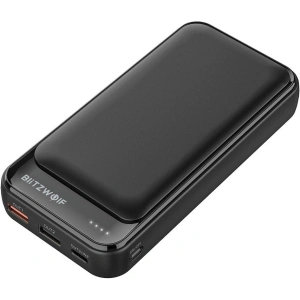 Powerbank BlitzWolf BW-P11, 20000mAh, QC 3.0, PD, 3A, 18W (černý)