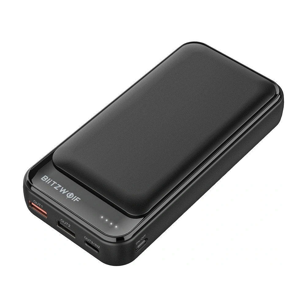 Hurtownia GSM - Powerbank BlitzWolf BW-P11, 20000mAh, QC 3.0, PD, 3A, 18W (černý) - BLZ277BLK - {ean13} - Hurt