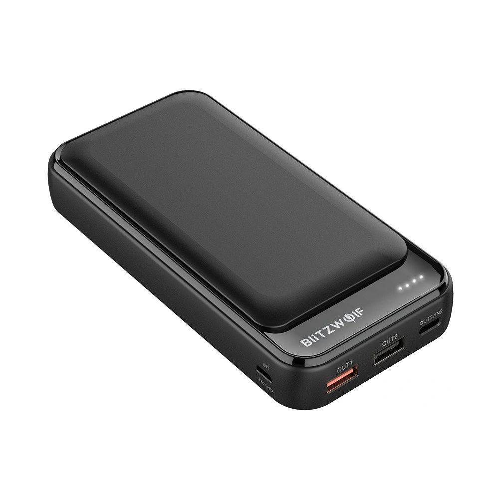 Hurtownia GSM - Powerbank BlitzWolf BW-P11, 20000mAh, QC 3.0, PD, 3A, 18W (černý) - BLZ277BLK - {ean13} - Hurt